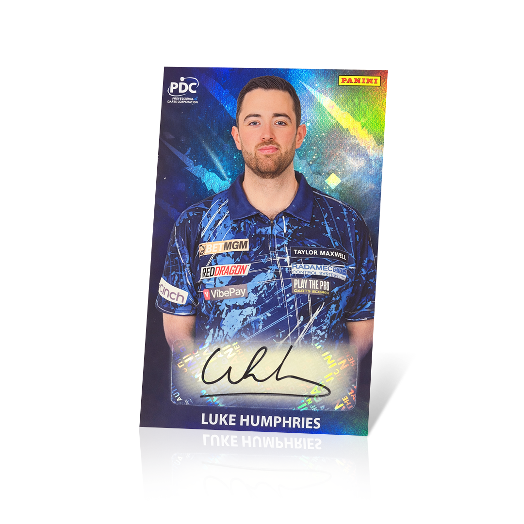 Luke Humphries Autographed Trading Card