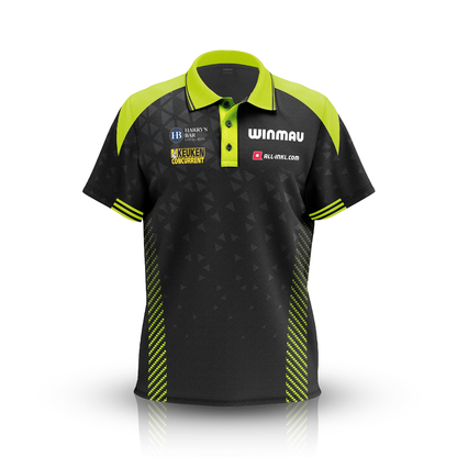 Michael van Gerwen Winmau Stage Polo Shirt