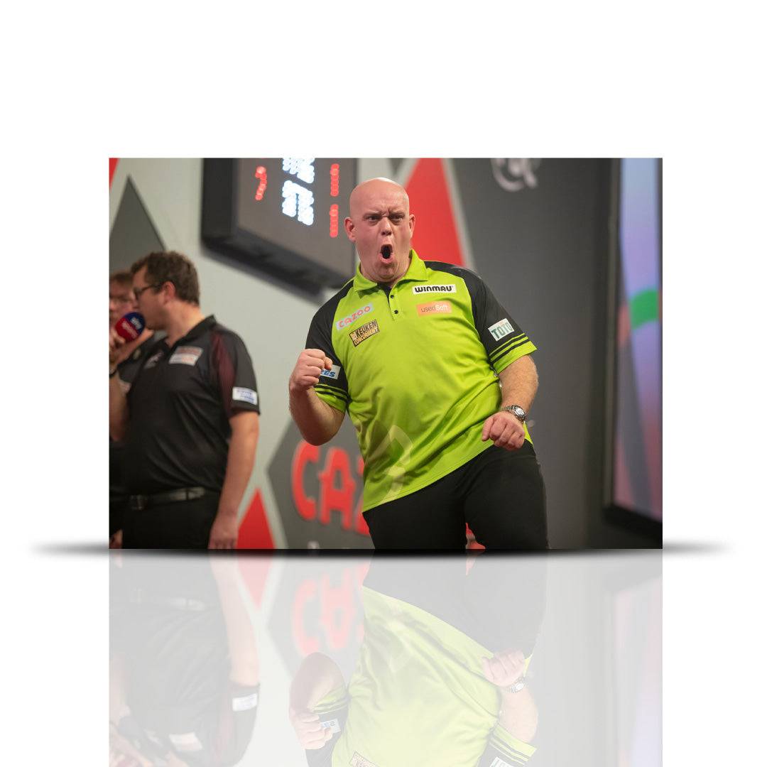 Michael van Gerwen Signed Photo.