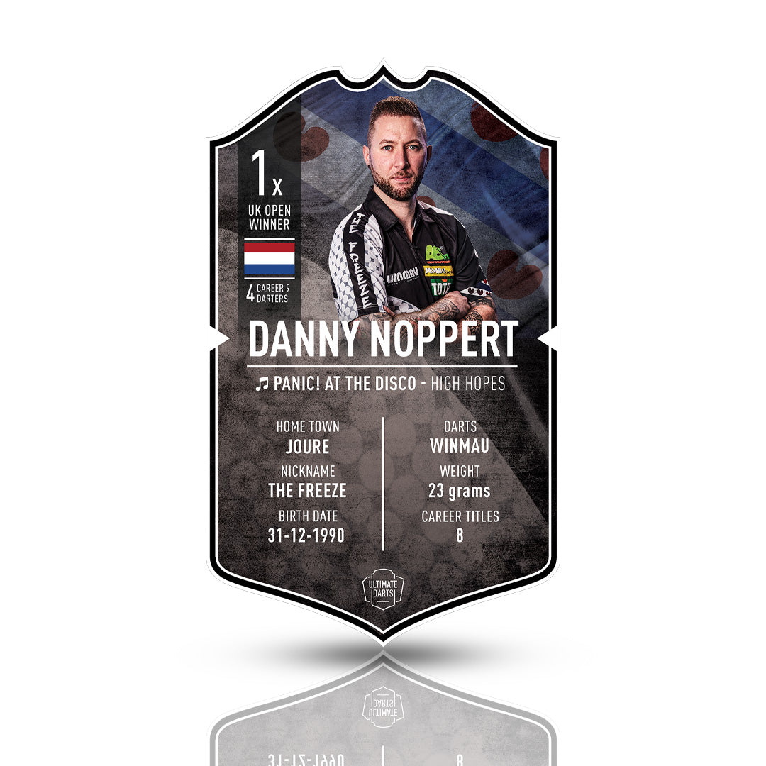 Danny Noppert Signed Ultimate Card