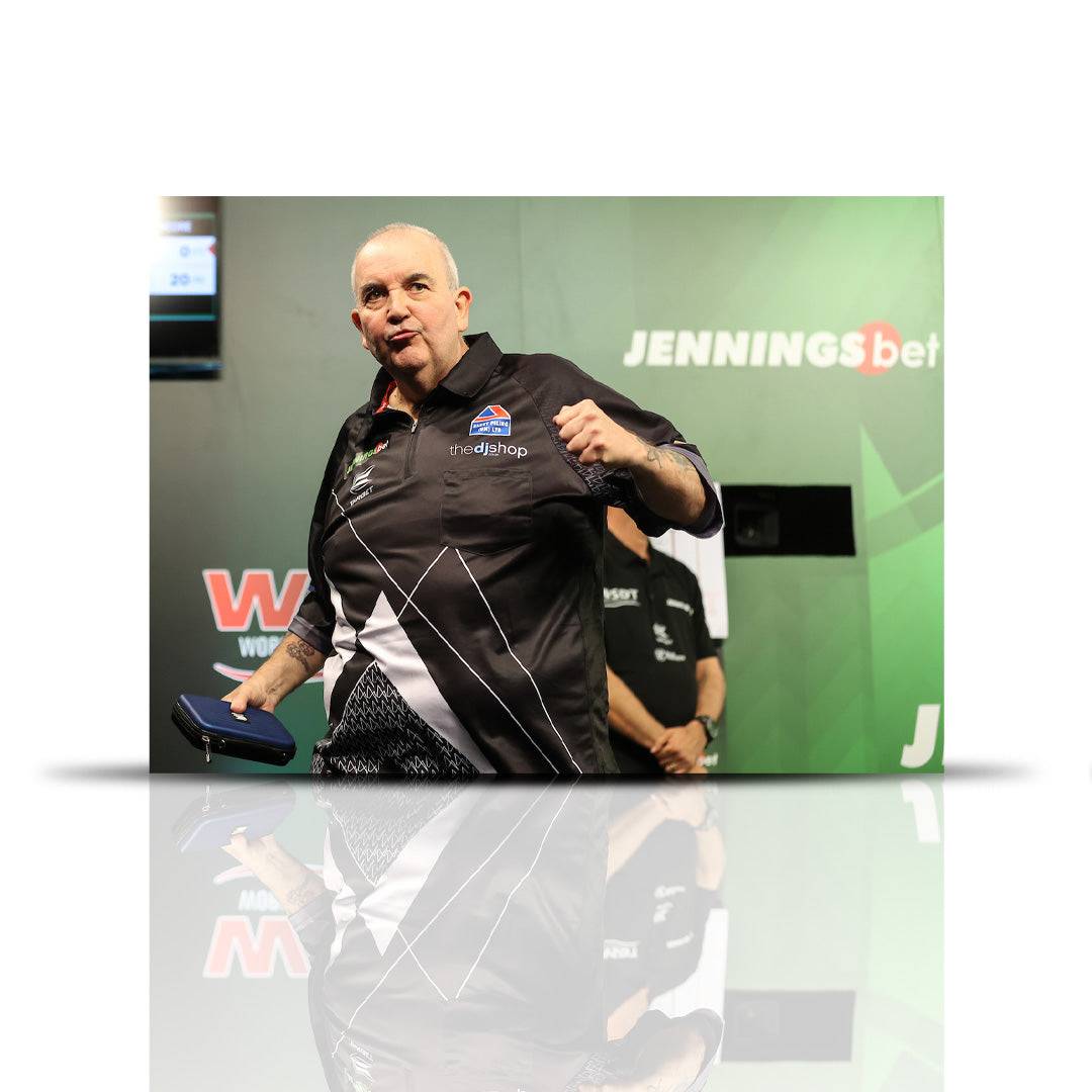 Phil Taylor Signed Photo.