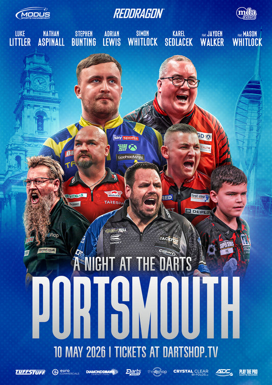 A Night at the Darts Portsmouth - 10th May 2026