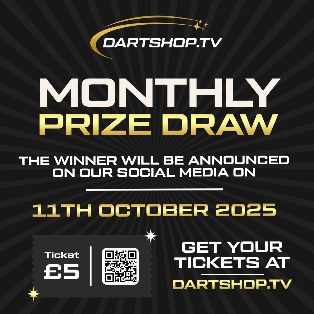 Dartshop Monthly Prize Draw Ticket