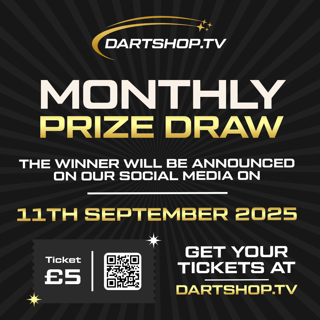 Dartshop Monthly Prize Draw Ticket