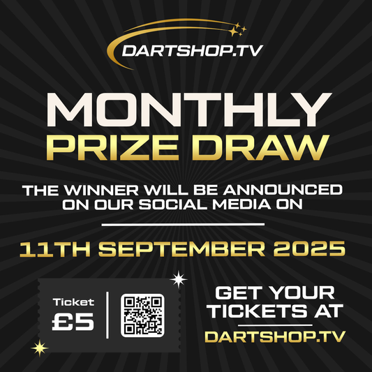Dartshop Monthly Prize Draw Ticket