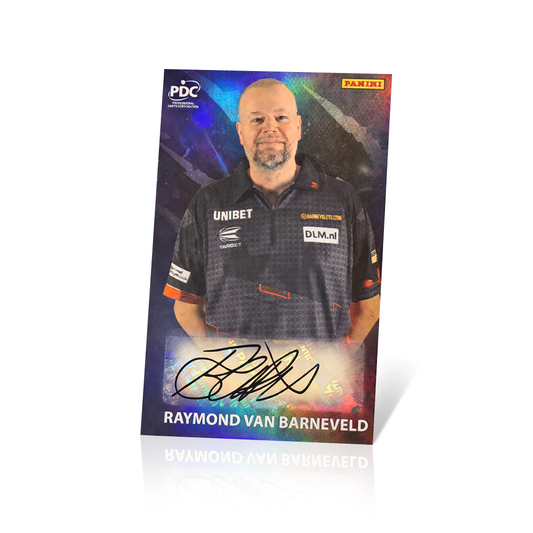 Raymond van Barneveld Autographed Trading Card