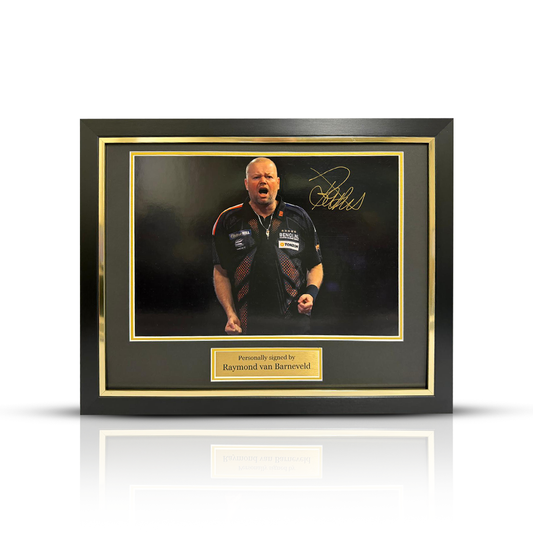 Raymond van Barneveld Signed Photo Frame