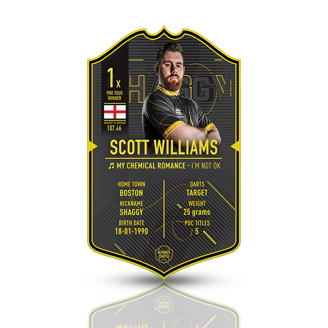 Scott Williams Signed Ultimate Card