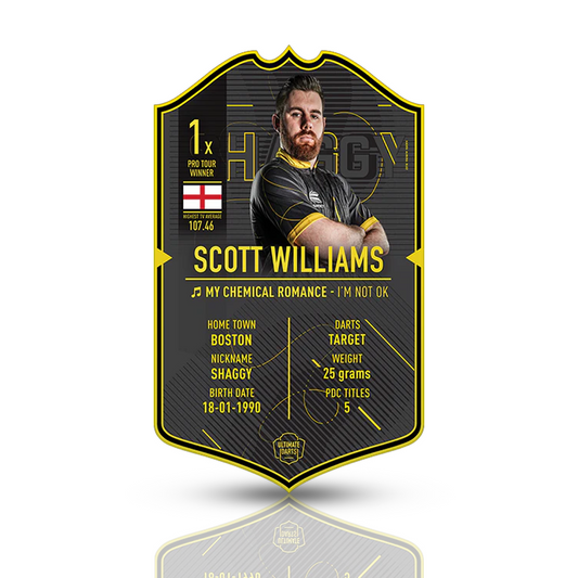 Scott Williams Signed Ultimate Card