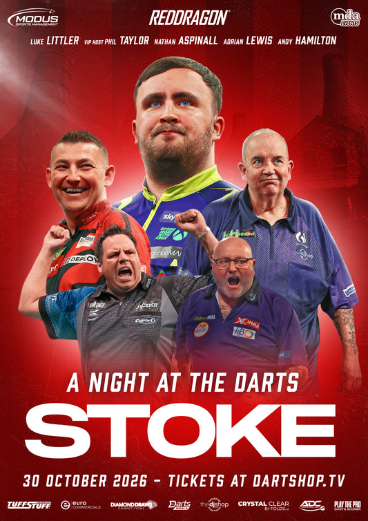 A Night at the Darts Stoke - 30th October 2026