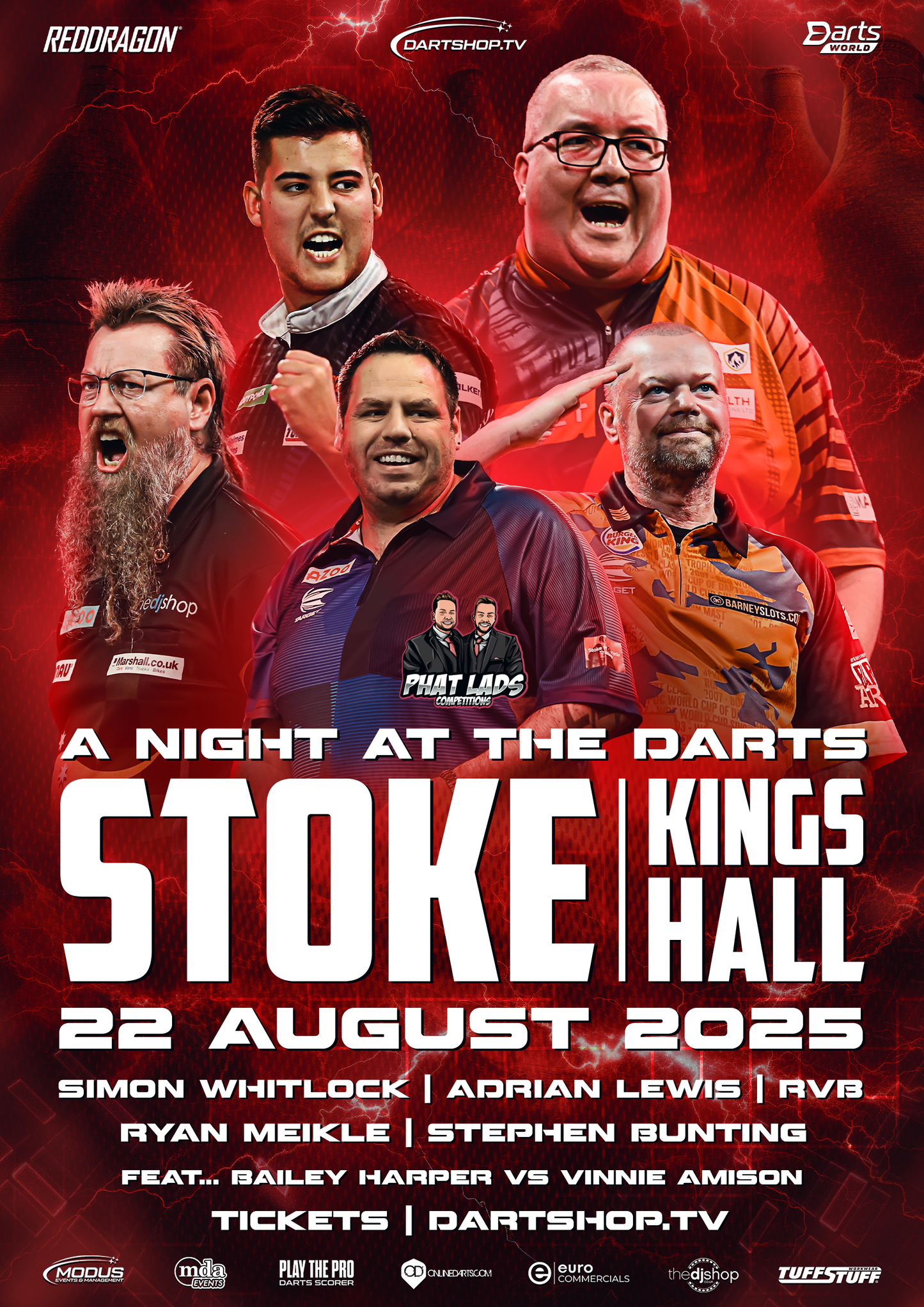 A Night at the Darts Stoke – 22nd August 2025