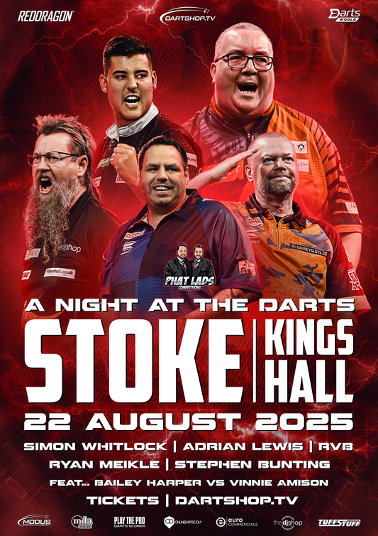 A Night at the Darts Stoke – 22nd August 2025