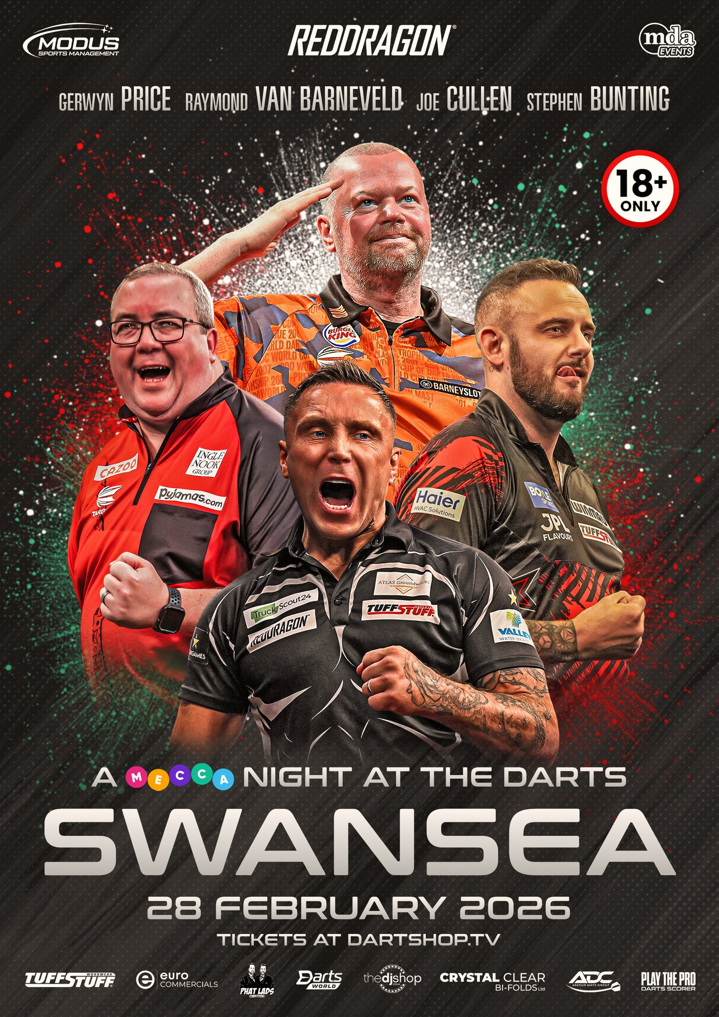 A Mecca Night at the Darts Swansea - 28th February 2026
