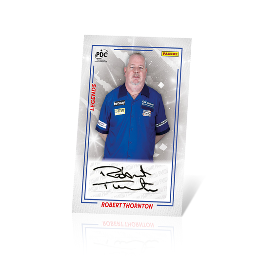 Robert Thornton Legends Autographed Trading Card