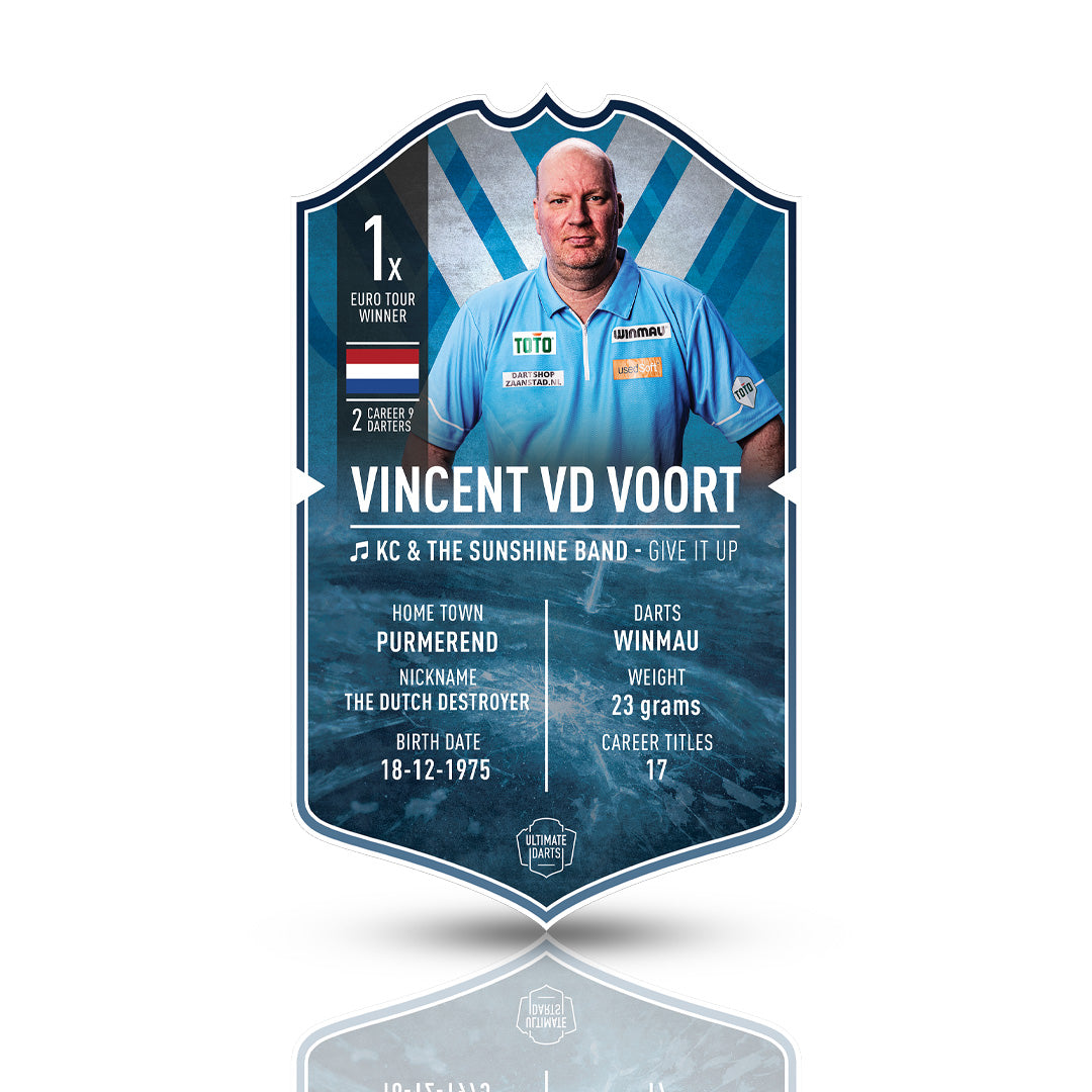 Vincent van Der Voort Signed Ultimate Card