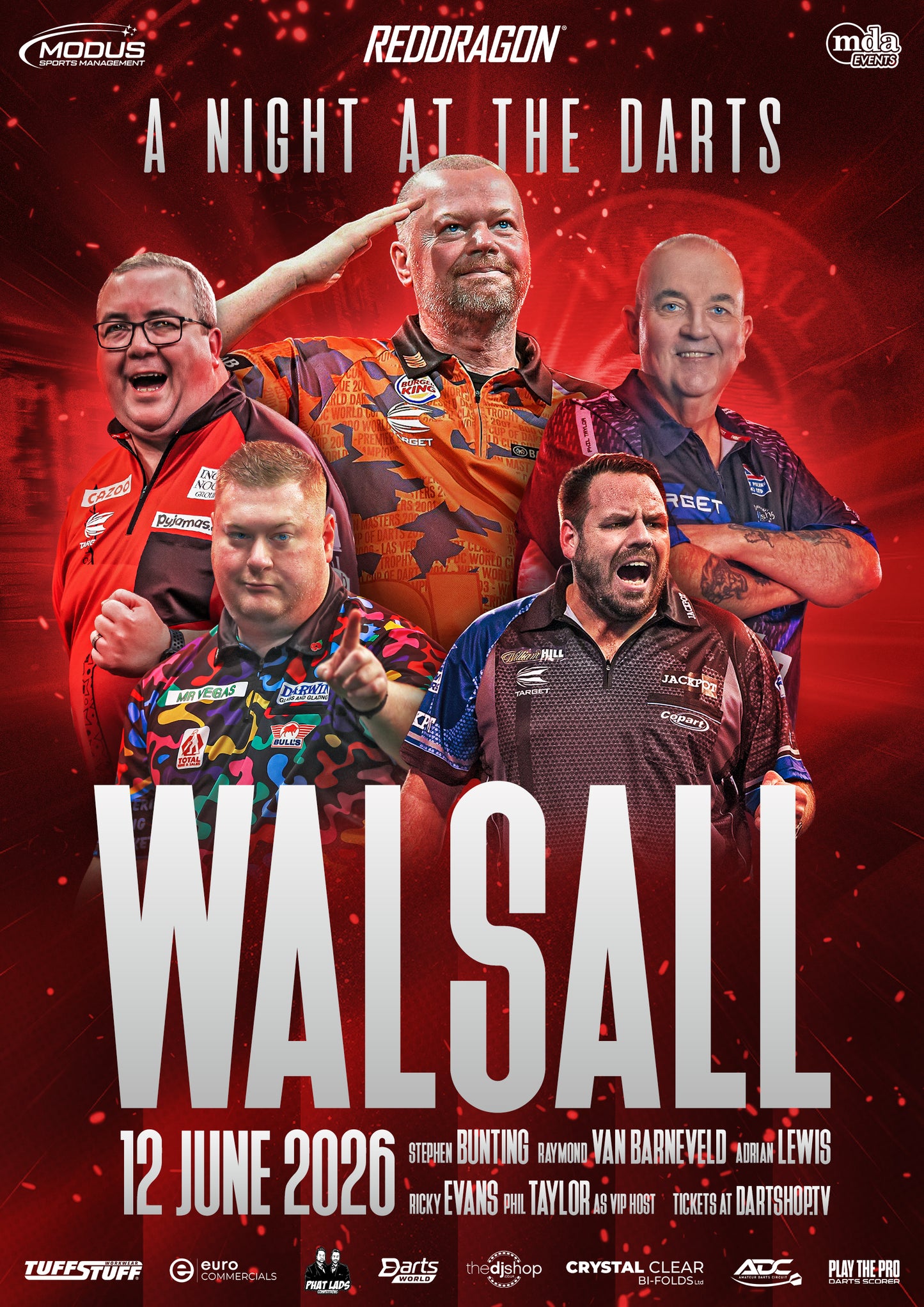 A Night at the Darts Walsall - 12th June 2026