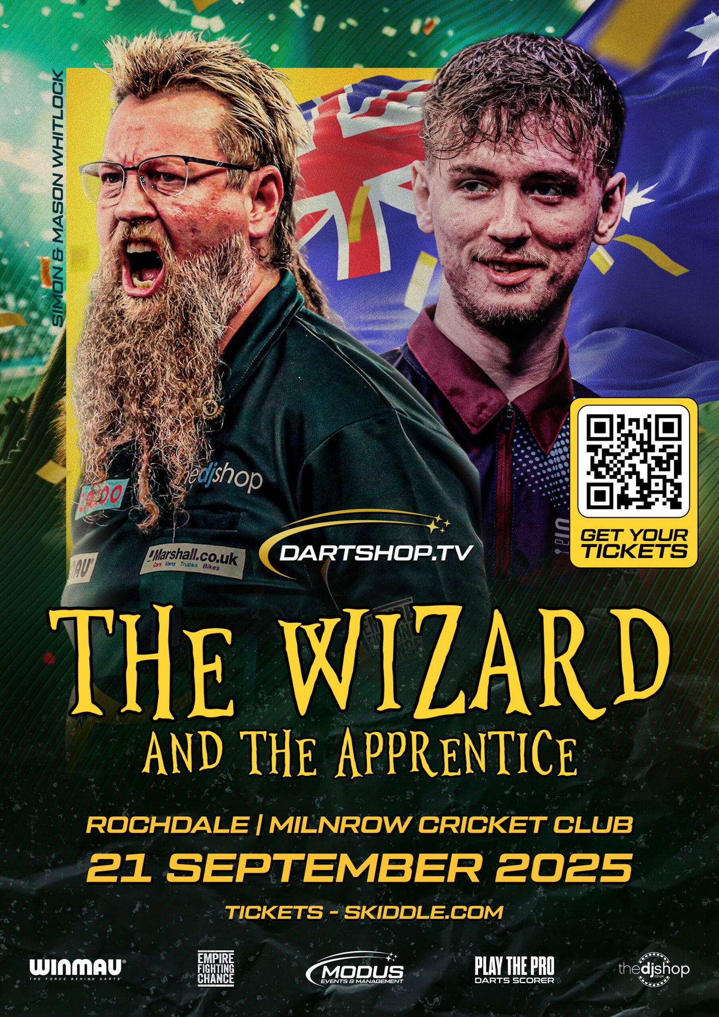 The Wizard and Apprentice Tour, Rochdale – 21st September 2025