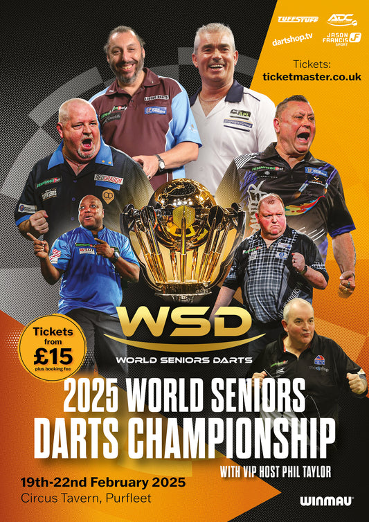 World Seniors Darts Championship 2025 – 19th-22nd February