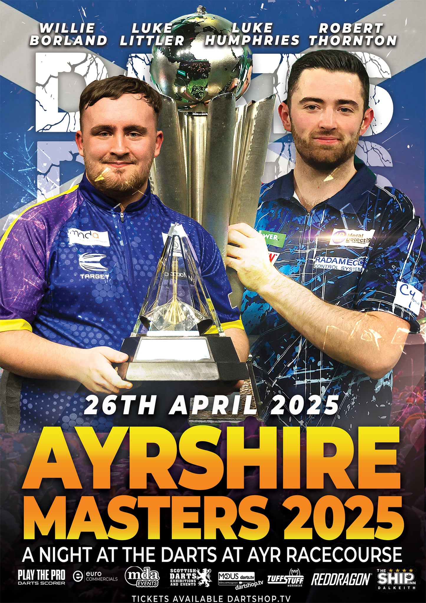 AYRSHIRE MASTERS 2025 - April 26th 2025 (Evening)