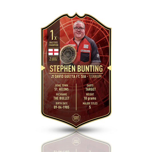 Stephen Bunting Signed Ultimate Card