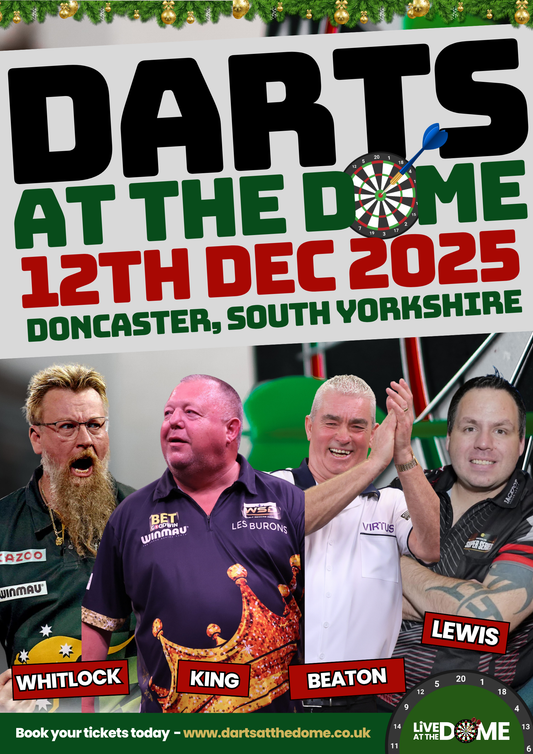 Darts at The Dome - Friday 12th December 2025