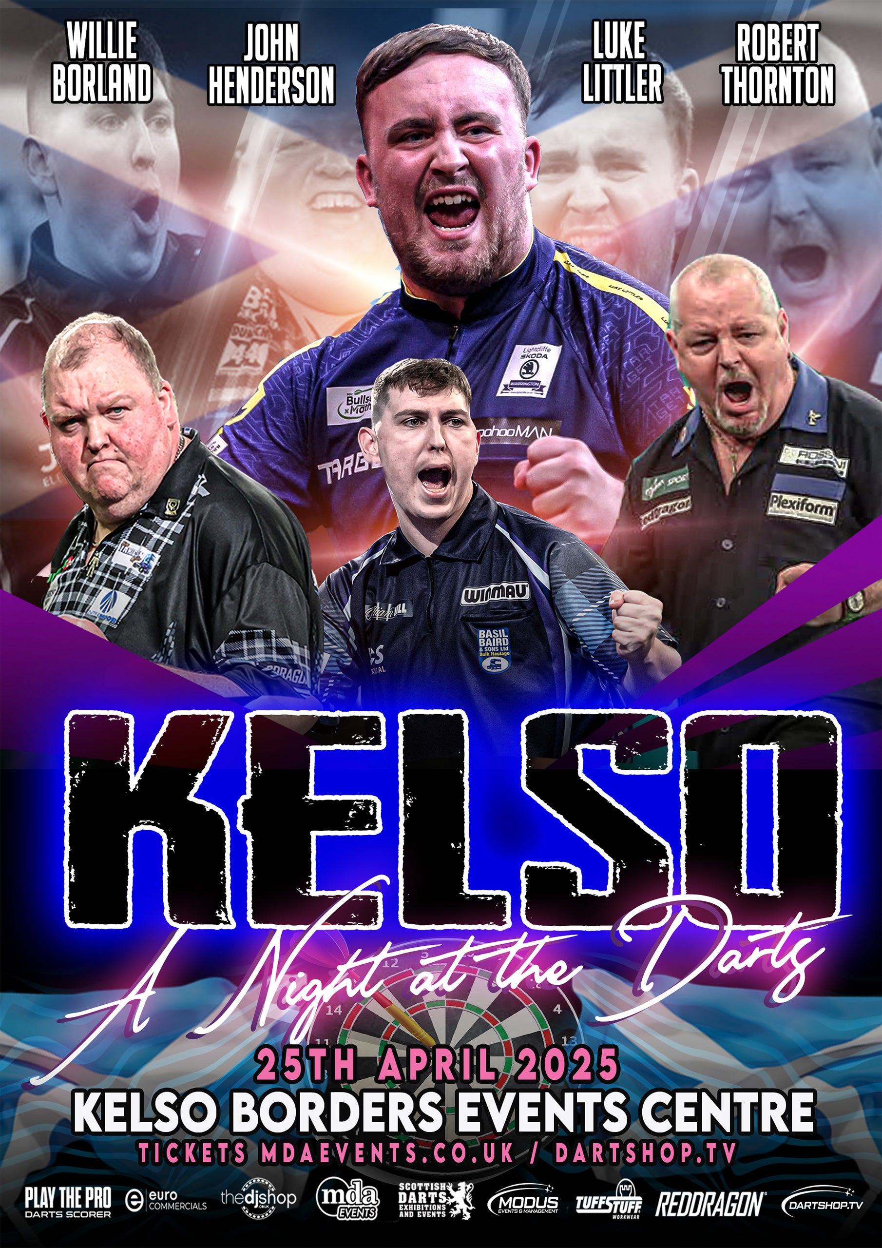 A Night at the Darts Kelso - 25th April 2025