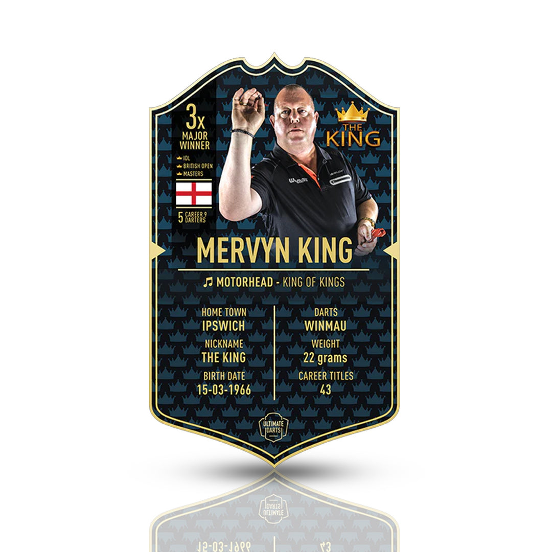 Mervyn King Signed Ultimate Card