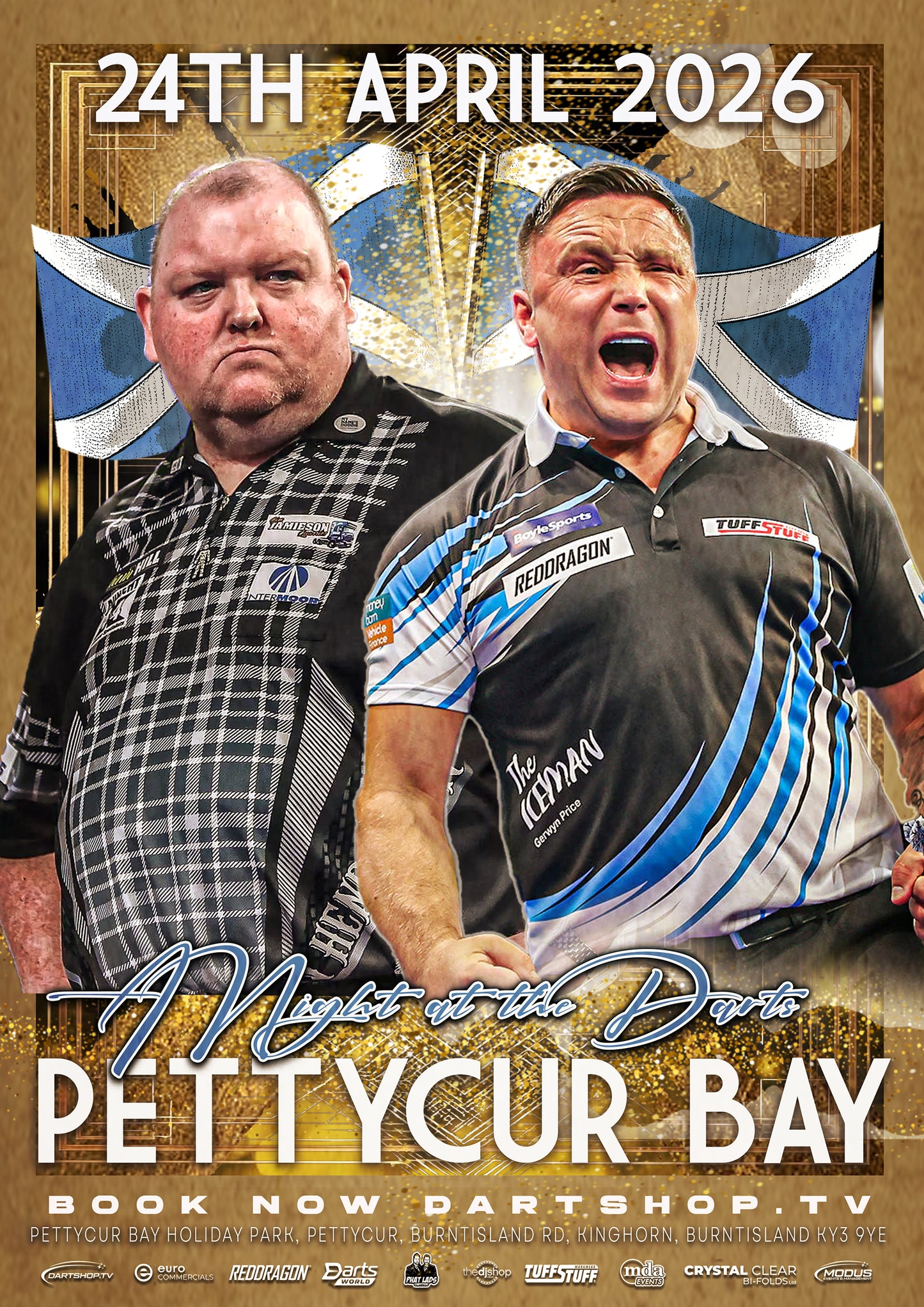 A Night at the Darts Pettycur Bay - 24th April 2026