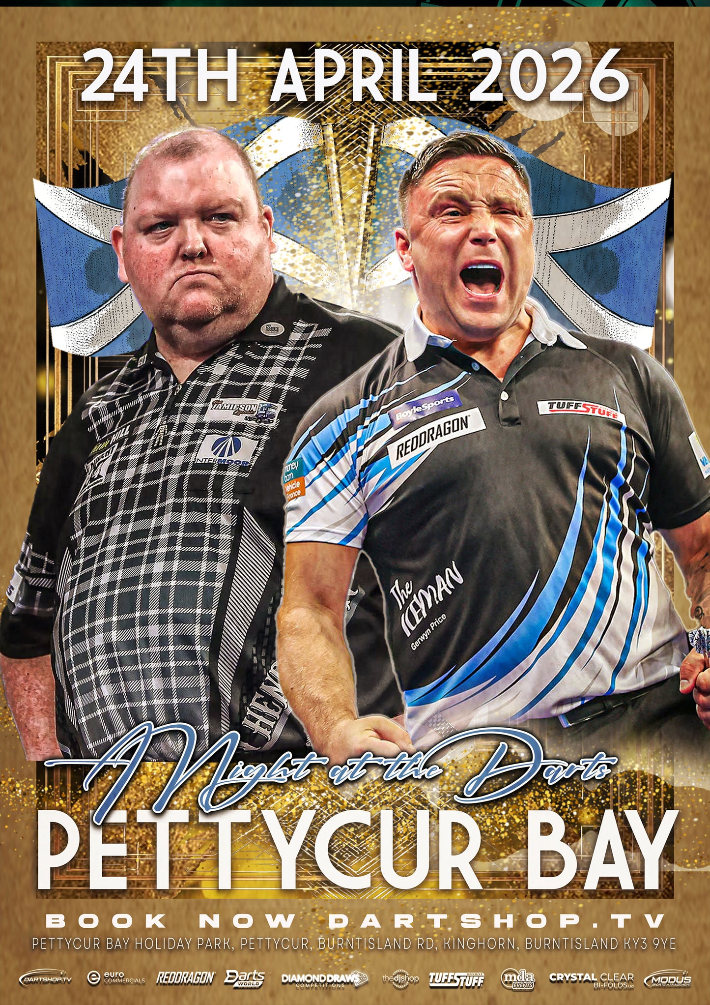 A Night at the Darts Pettycur Bay - 24th April 2026