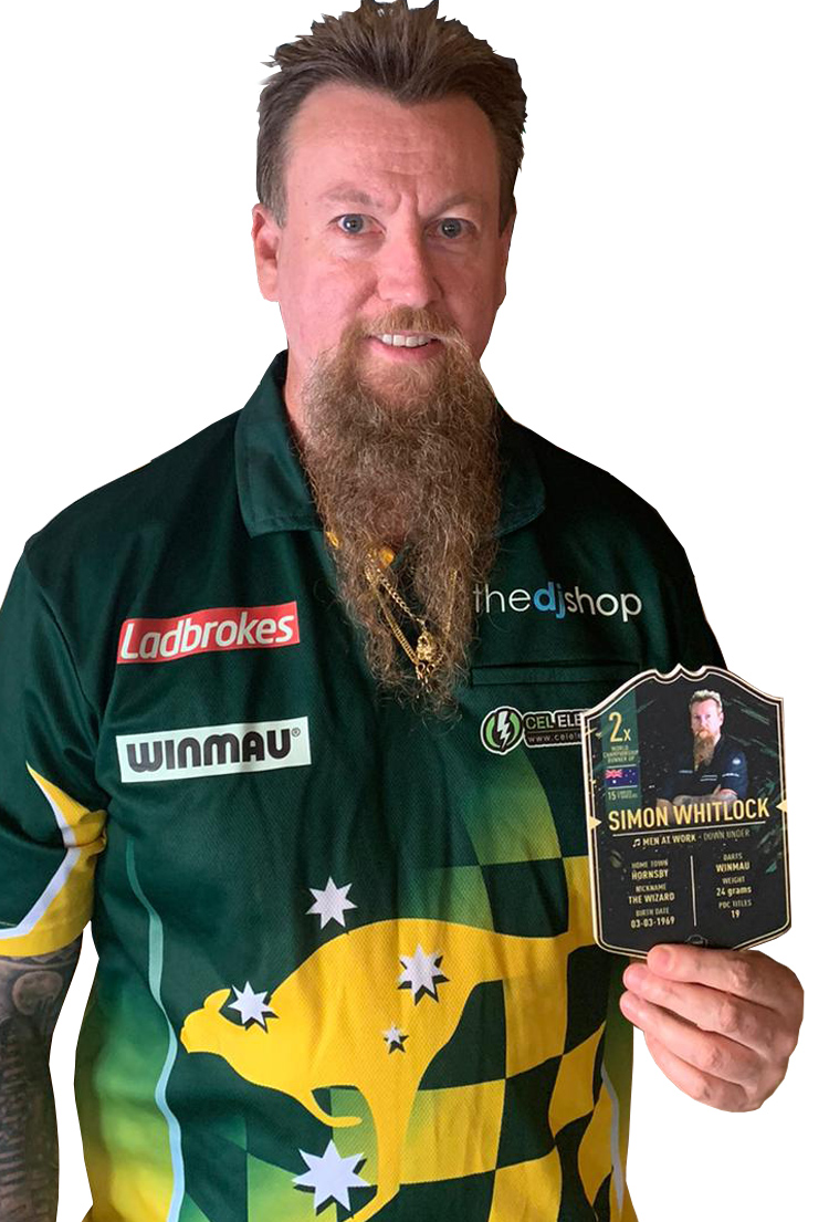 Simon Whitlock Official Unsigned Replica Playing Shirts – Dartshop 