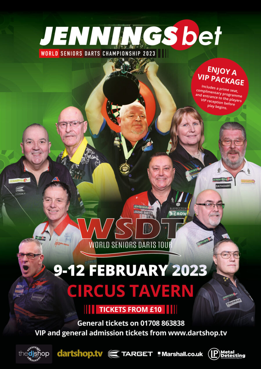 World Senior Darts Tour Poster