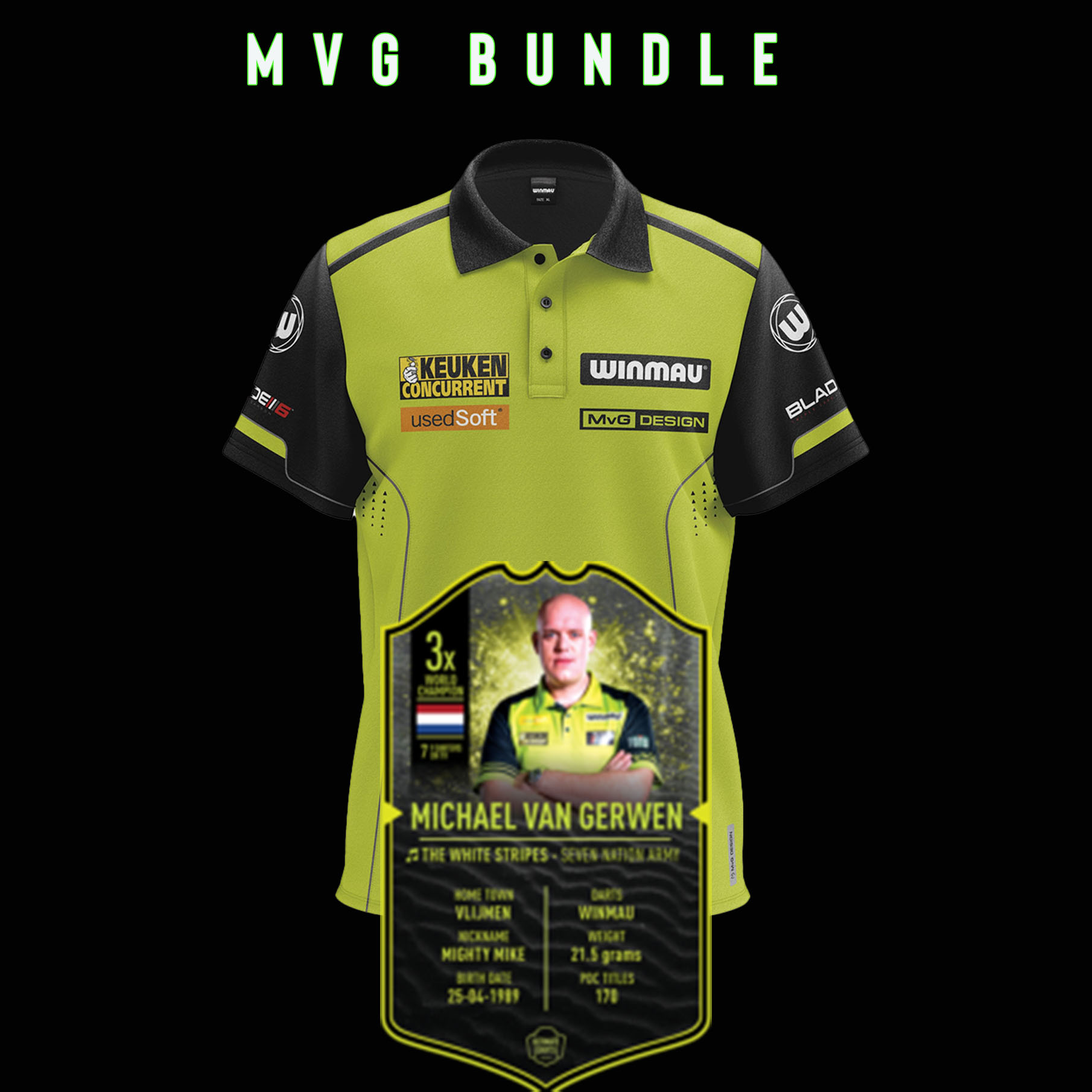 Uitgaan van Microprocessor veiling MVG*Special Offer* Official Replica Shirt with Signed Ultimate Card –  Dartshop.tv – Darts Tickets, Darts Clothing and Accessories