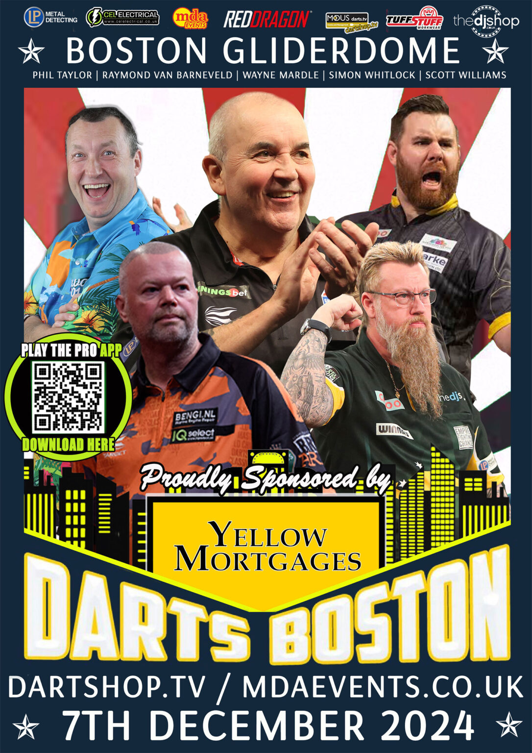 A Night at the Darts Boston 7th December 2024 Darts